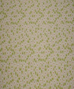 Packed Ditsy Floral on Peach Quilt Cotton Fabric by Quilter s Showcase