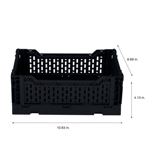 Simplify Collapsible Storage Crate in Black - Image 3