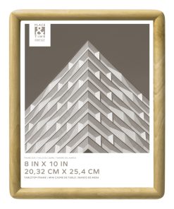 8 x 10 Natural Bullnose Tabletop Picture Frame by Place   Time