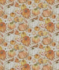Susan Winget Pumpkins Fall Cotton Fabric