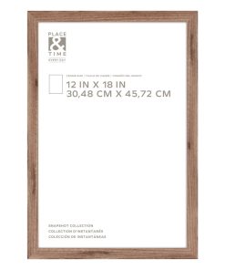 12 x 18 Snapshot Walnut Wall Frame by Place   Time