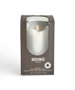 Wave Edge 3 6 Aurora White LED Candle