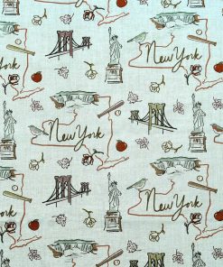 New York Next Gen Main State Pride Cotton Fabric