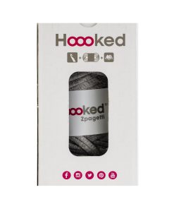 Hoooked Zpagetti Gray Macrame Hanging Basket Kit