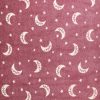 Celestial Moon Luxe Fleece Fabric