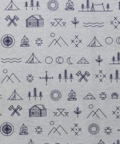 Symbols Super Snuggle Flannel Fabric