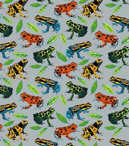 Dart Frogs Super Snuggle Flannel Fabric - Image 2
