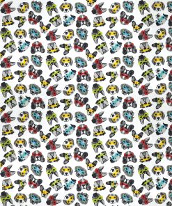 Super Hero Dogs Super Snuggle Flannel Fabric