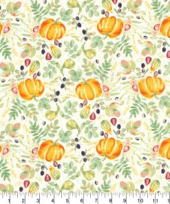 Fabric Traditions Watercolor Harvest Harvest Cotton Fabric