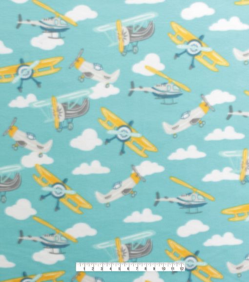 Take Flight Blizzard Fleece Fabric - Image 2