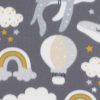 Baby Whale Blizzard Prints Fleece Fabric