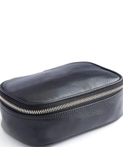 Leather Tech Accessory Travel Storage Case