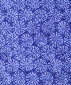 Shells on Blue Anti Pill Fleece Fabric