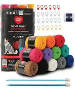 Red Heart 15ct Super Saver Super Knit Kit