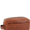 Logan Large Leather Travel Kit