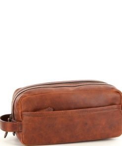 Logan Large Leather Travel Kit
