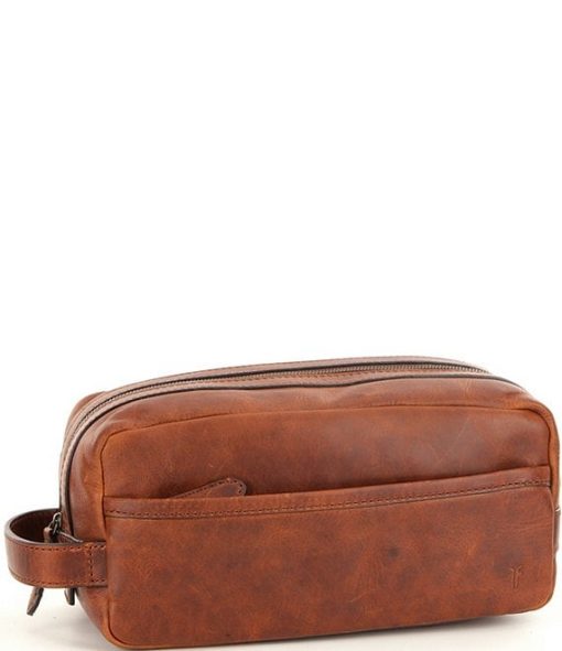 Logan Large Leather Travel Kit