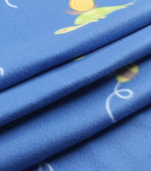 Cute Creatures Blizzard Prints Fleece Fabric - Image 2