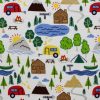 Camping Super Snuggle Flannel Fabric