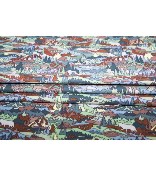 Super Snuggle Packed Wilderness Flannel Fabric - Image 2
