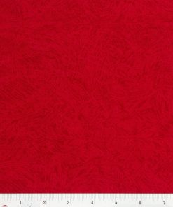Red Brush Stroke Texture Quilt Cotton Fabric by Keepsake Calico