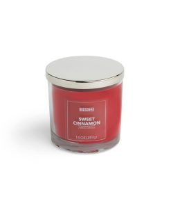 14oz Sweet Cinnamon Scented Jar Candle by Hudson 43