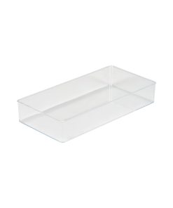 Simplify 12 Clear Rectangular Drawer Organizer