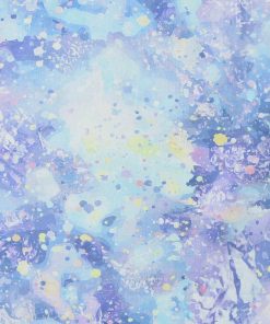 Purple Magic Paint Splatter Quilt Cotton Fabric by Keepsake Calico