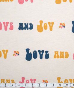 POP! Love   Joy Super Snuggle Flannel Fabric