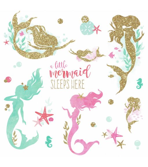 York Wallcoverings Wall Decals Mermaid - Image 2