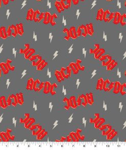 ACDC Cotton Fabric Bolt Toss