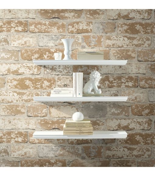 RoomMates Wallpaper Stuccoed Brown Brick - Image 5