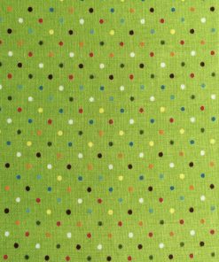 Multicolor Dots Quilt Cotton Fabric by Keepsake Calico
