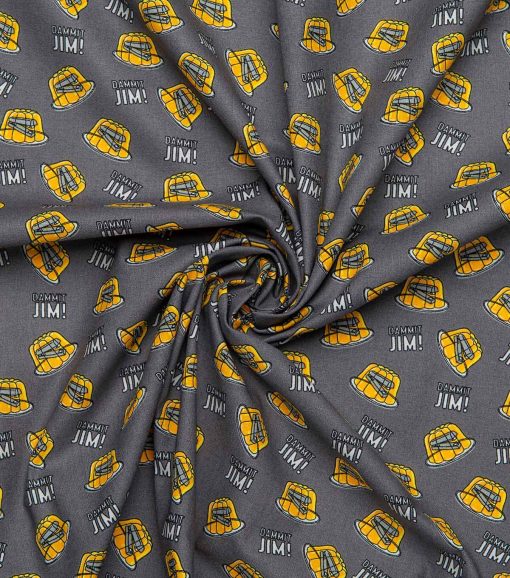 The Office Pranks Stapler Cotton Fabric - Image 4