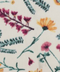 Pressed Flowers Anti Pill Fleece Fabric