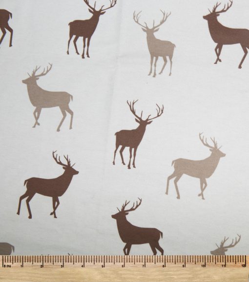 Deer Super Snuggle Flannel Fabric - Image 2