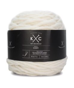 Cozy 87.5yds Super Bulky Wool Blend Yarn by K+C
