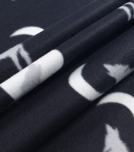 Wolves Blizzard Prints Fleece Fabric - Image 2