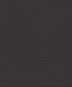 Dots on Black Quilt Cotton Fabric by Keepsake Calico