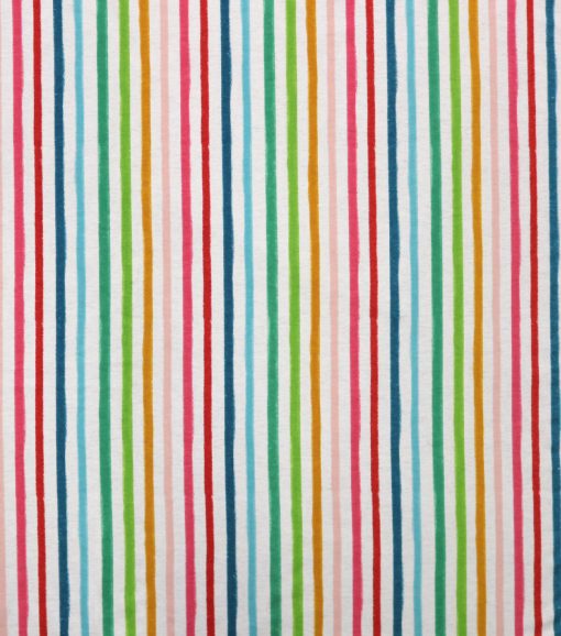 Rainbow Stripe Super Snuggle Flannel Fabric - Image 2