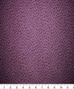 Circle Dots on Purple Quilt Cotton Fabric by Quilter s Showcase