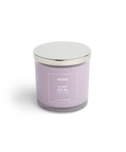 14oz Lilac Petal Scented Jar Candle by Hudson 43