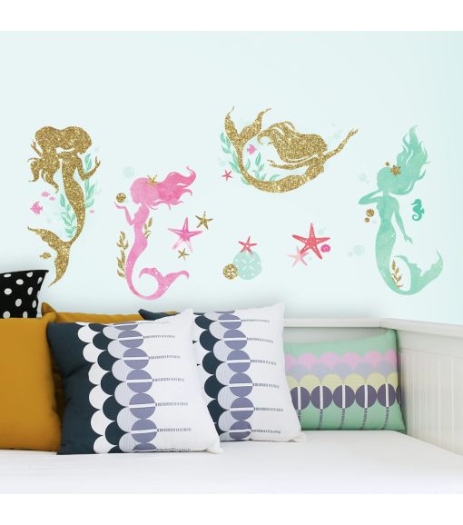 York Wallcoverings Wall Decals Mermaid - Image 4