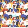 Empowering Women Anti Pill Fleece Fabric