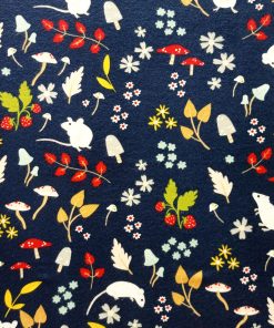 Fall Mouse Super Snuggle Flannel Fabric