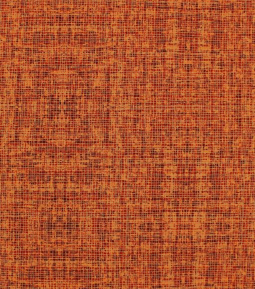 Rust Crosshatch Harvest Cotton Fabric