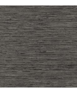 RoomMates Wallpaper Grey Grasscloth