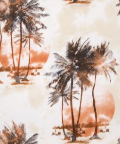 Tropical Trees Anti Pill Fleece Fabric