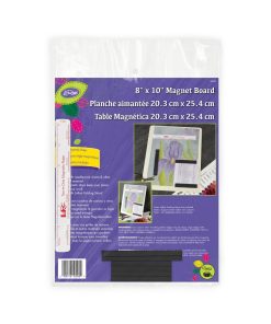 LoRan Magnet Board Ruler, 8 x 10