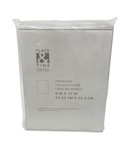 8 x 10 Clear Acrylic L Base Tabletop Picture Frame 6pk by Place   Time